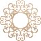 Ekena Millwork Reims Wood Fretwork Pierced Ceiling Medallion, Alder, 32"OD x 12 1/4"ID x 1/4"T CMWP32X32X0250REAL - alternate 1